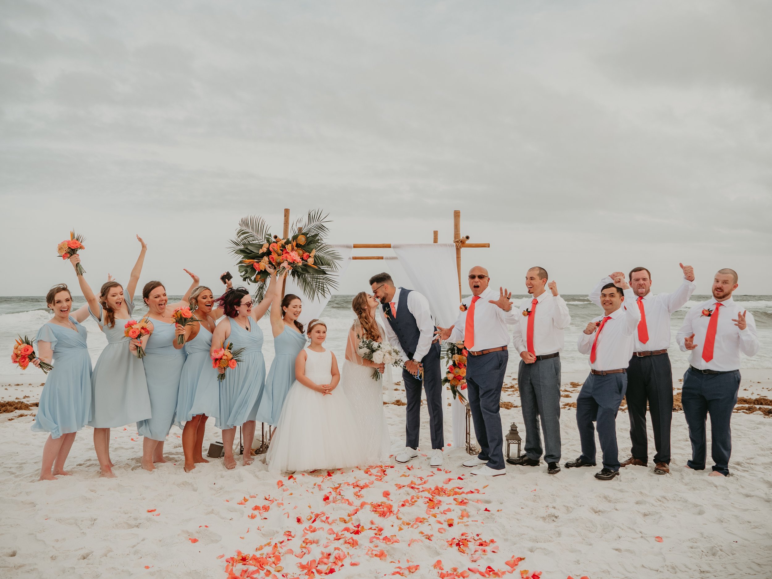 Tropical Beach Destination Wedding — Leather & Lace Wedding