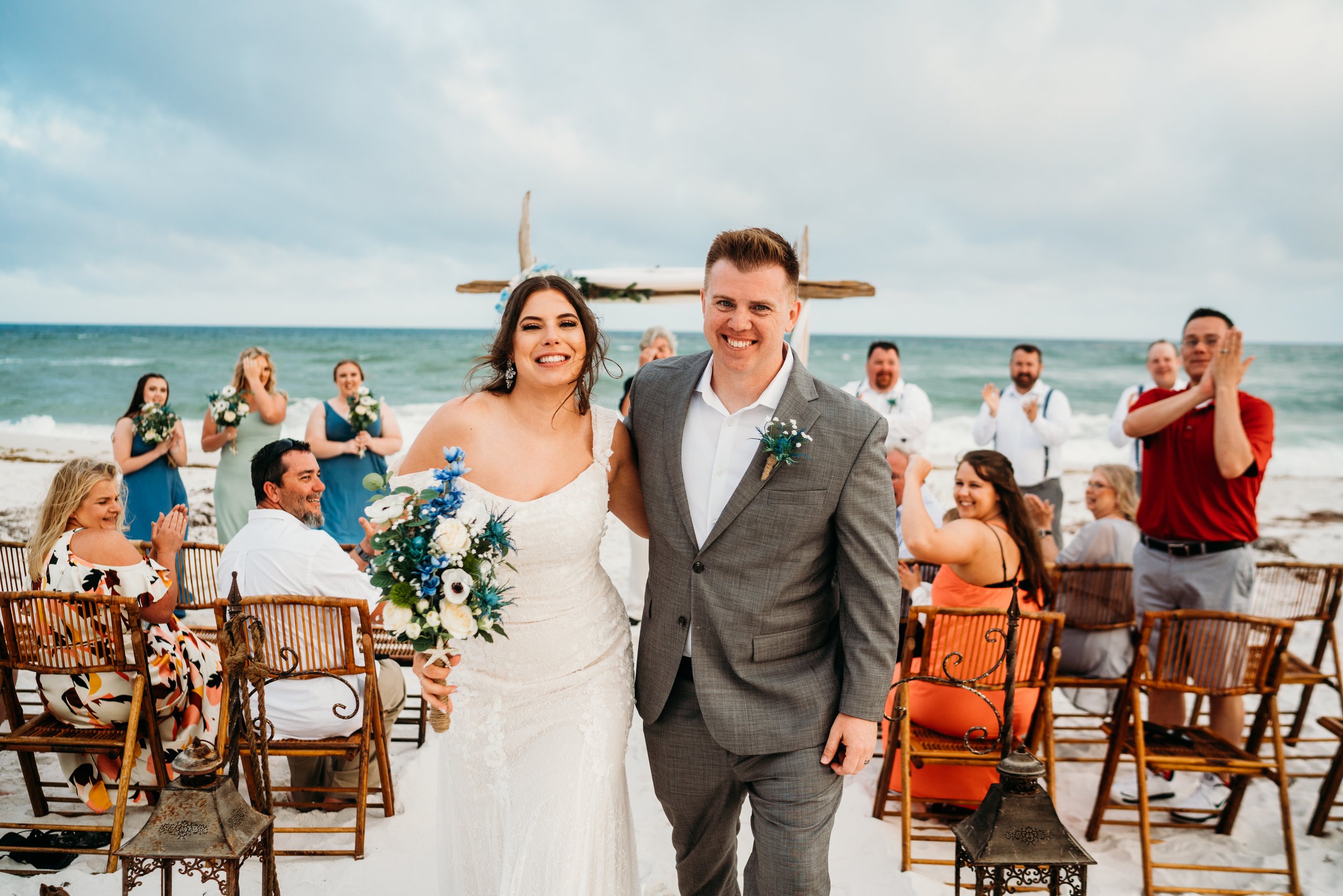 Navarre Beach Florida Micro Wedding — Leather & Lace Wedding