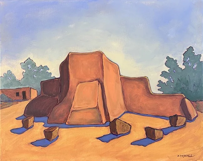 Debbie Carroll, Enduring, acrylic on canvas, 16 x 20