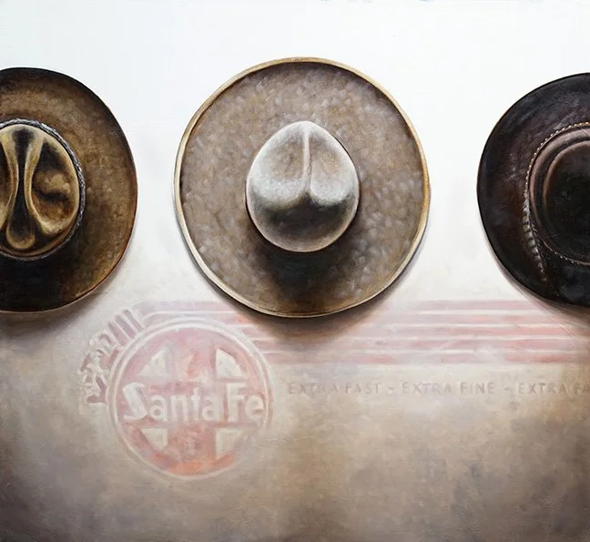 Andrew Roda, Waiting for the Chief, 2026, oil on canvas, 26 x 28 in.