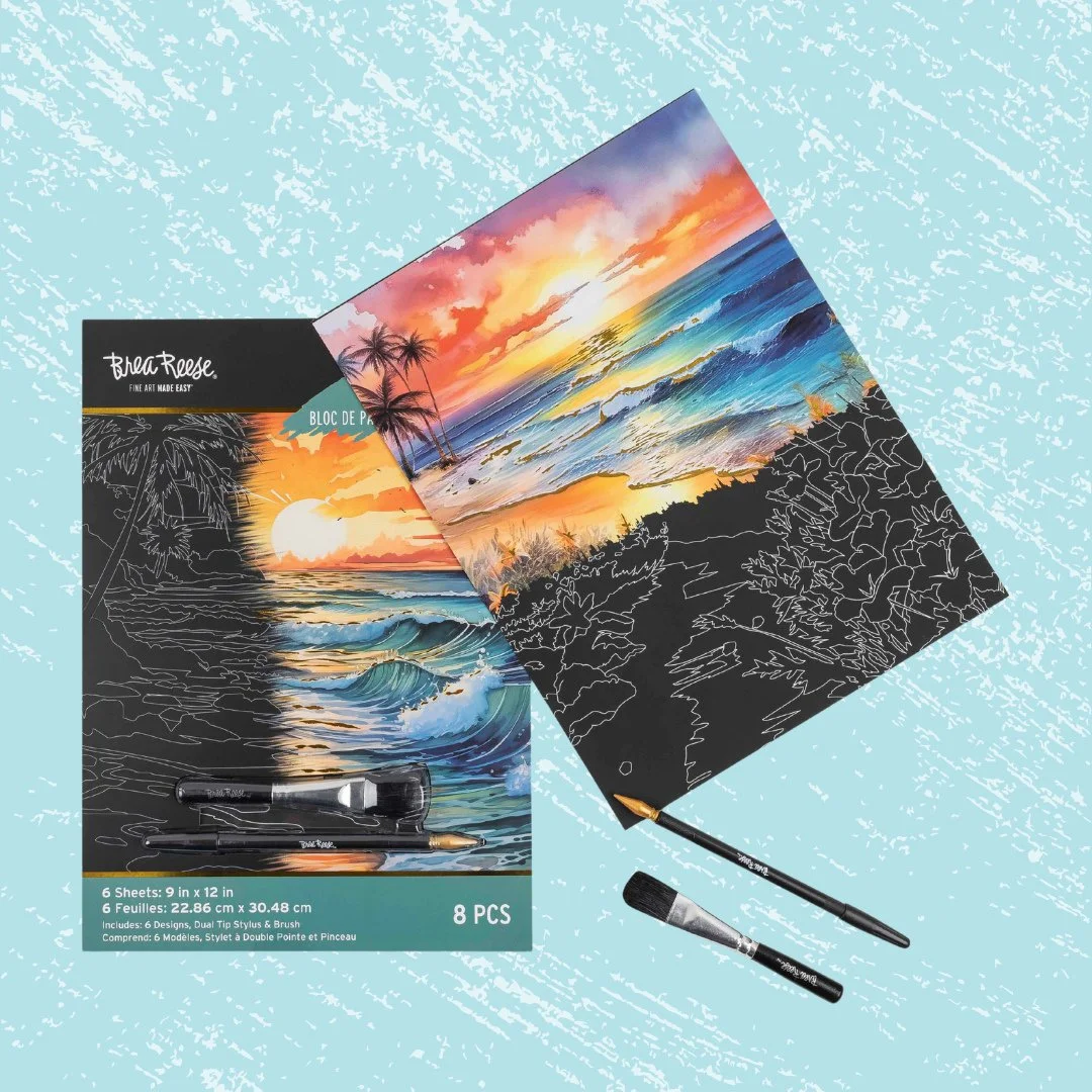 The wait is over! 🤩⁠
⁠
You can shop our NEW summer scratch art NOW @michaelsstores ❤️⁠
⁠
Visit the link in our bio to SHOP NOW!