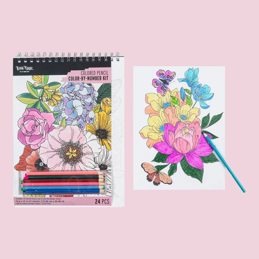 Mindful crafting is IN! 😍☮️⁠
⁠
Pause, relax, &amp; color your calm with our color-by-number kits! Crafting is more than just a hobby...it's a mindful journey! 🤍⁠
⁠
SHOP NOW @menardshomeimprovement &amp; @hobbylobby⁠
⁠
Visit the link in our bio to S