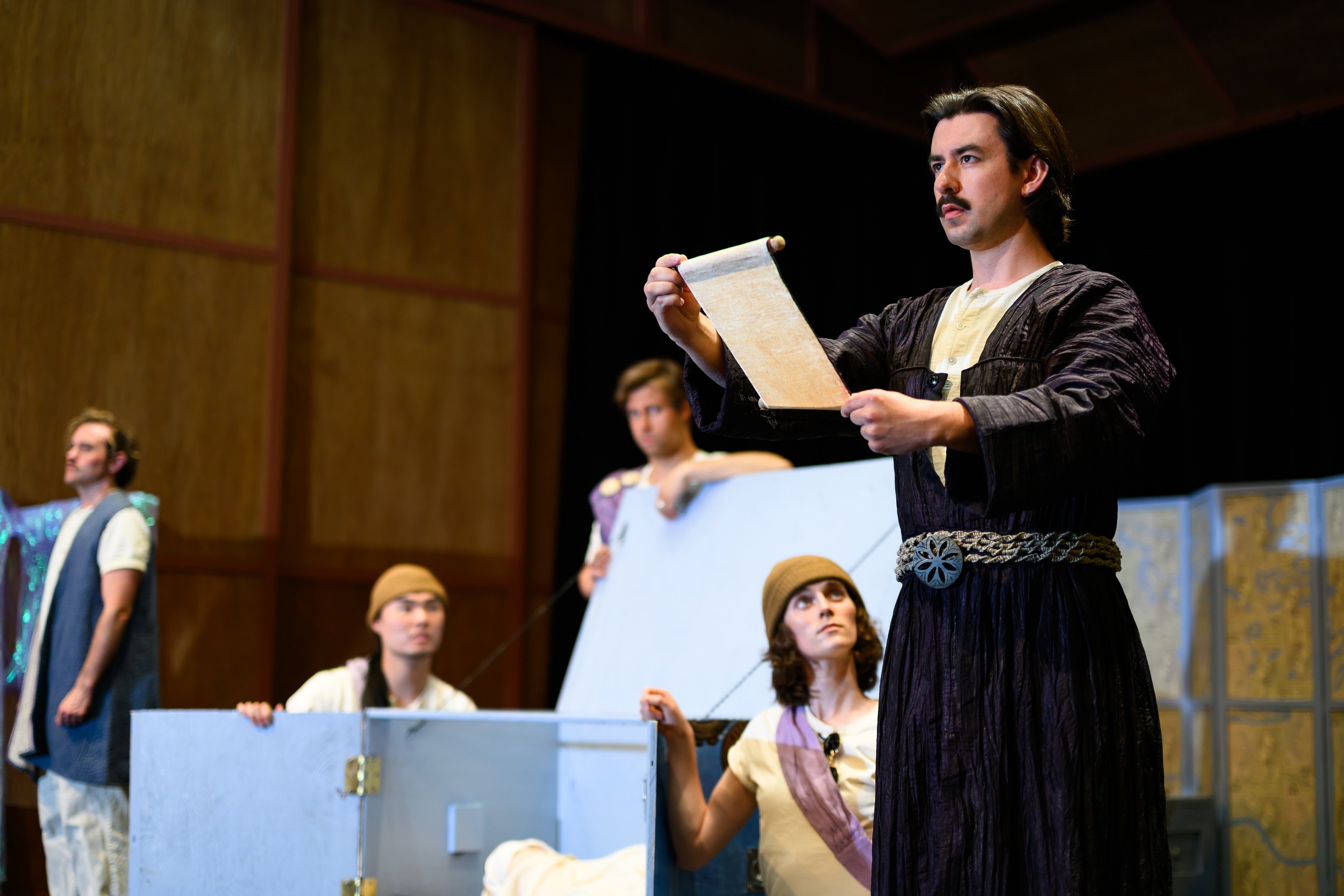 Cerimon learns of Thaisa's "death."