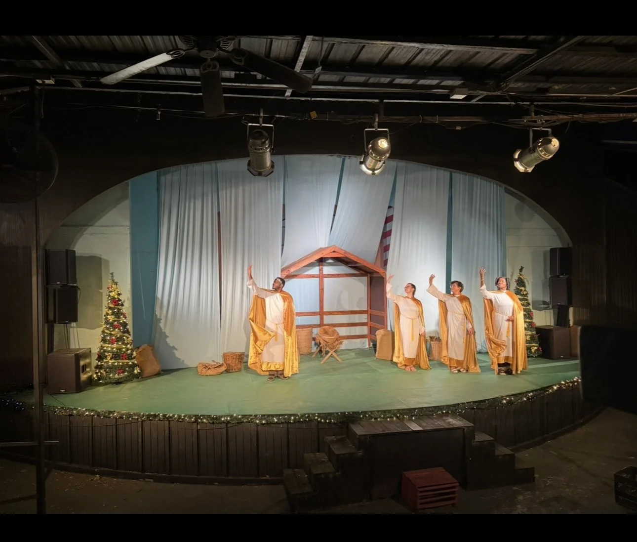 A culminating moment of The Nativity