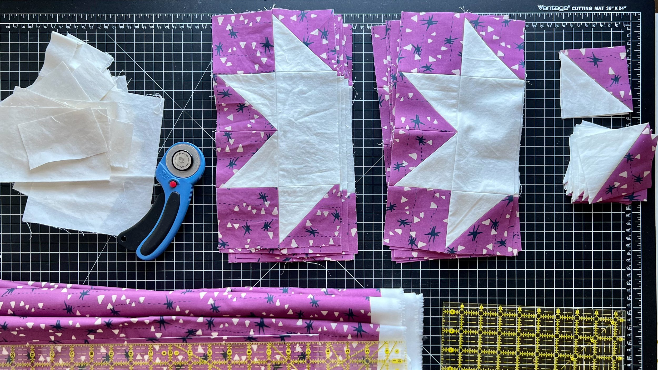 Create a Starry Throw Quilt Project 