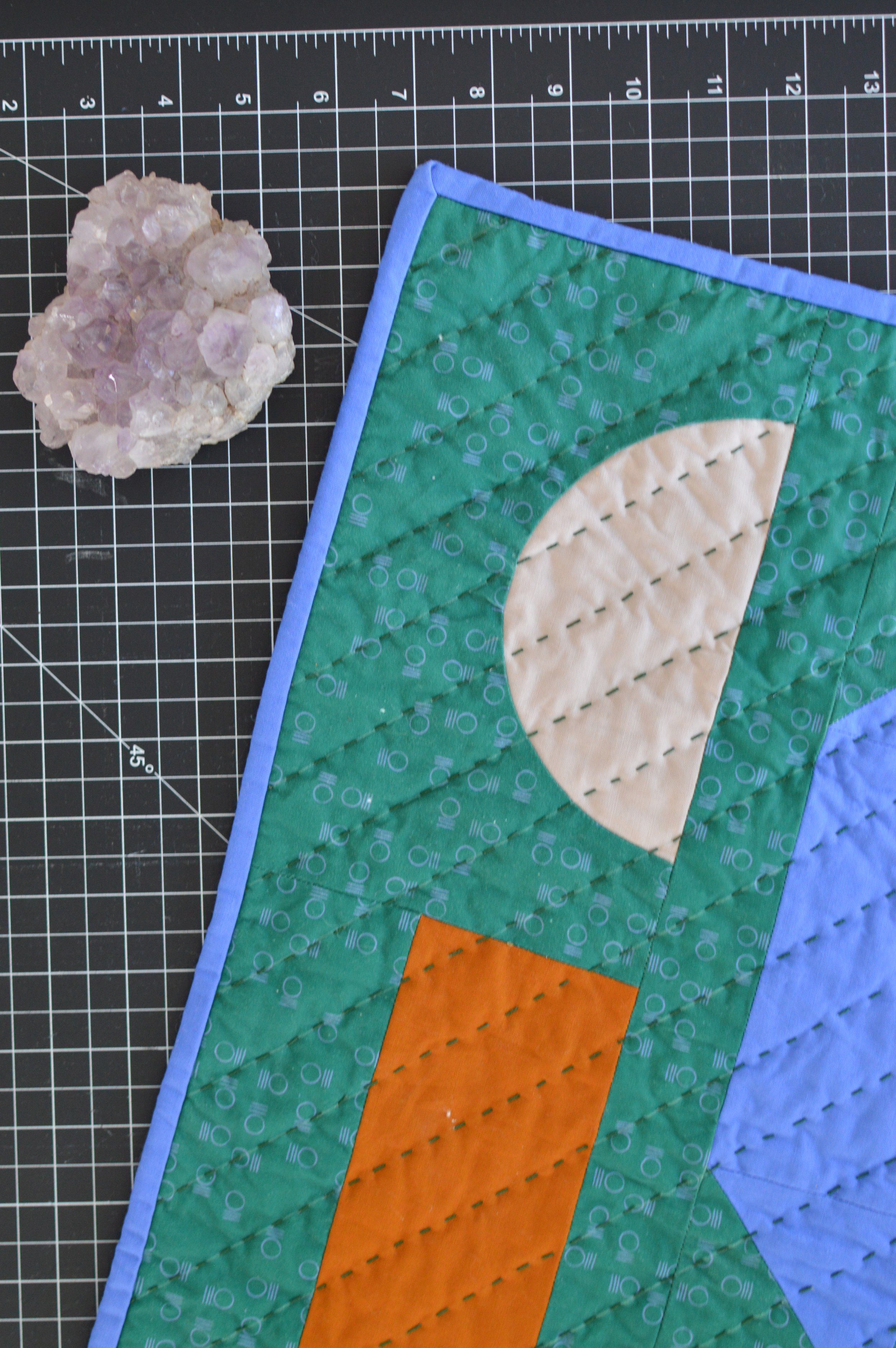Unveiling the Honesty Inspired Mini Quilt - Newel