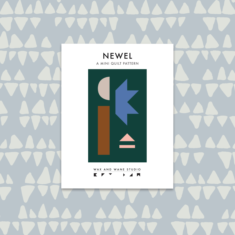 Newel Mini Quilt Pattern (Honesty)