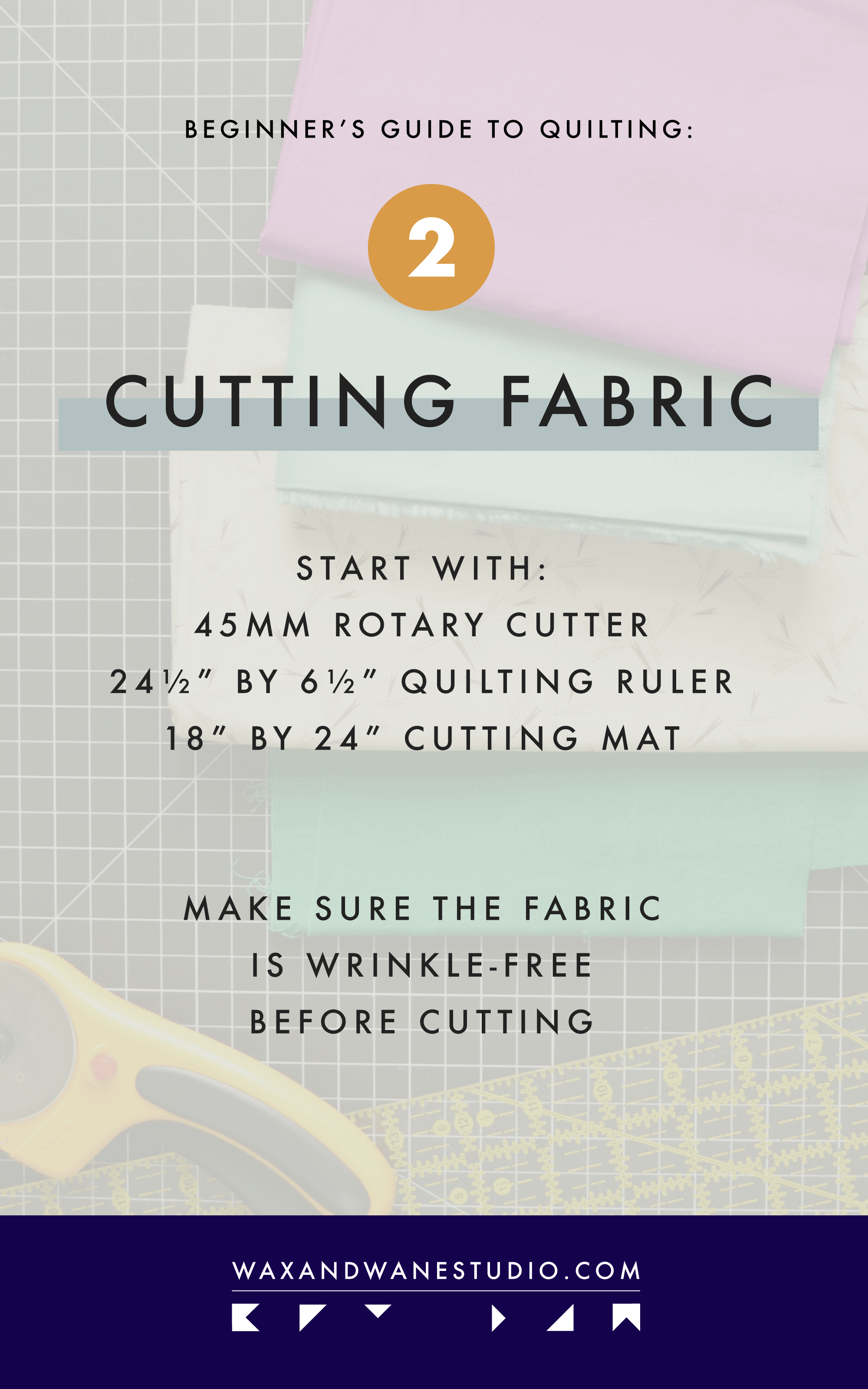 Beginners Guide to Cutting Fabric. Straight & Curved Cuts