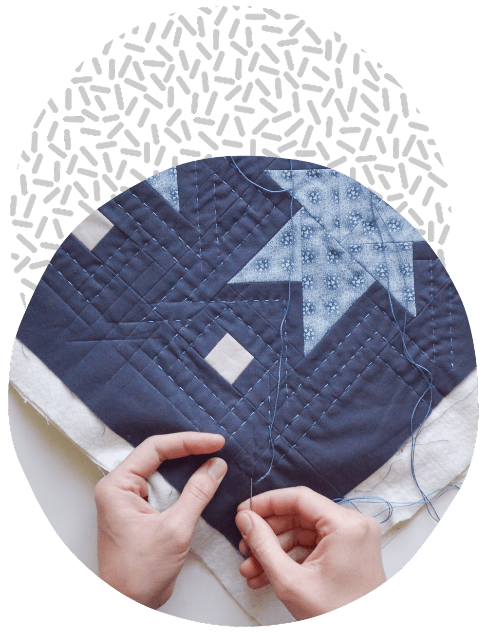 Free Hand Quilting Course The Art of Hand Quilting