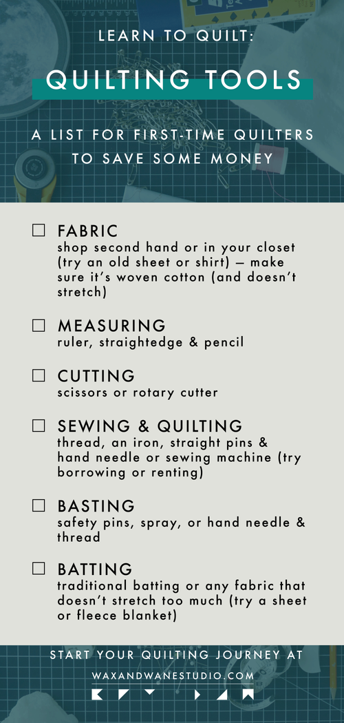 What You Need to Start Quilting