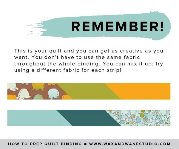 How To Prepare Quilt Binding