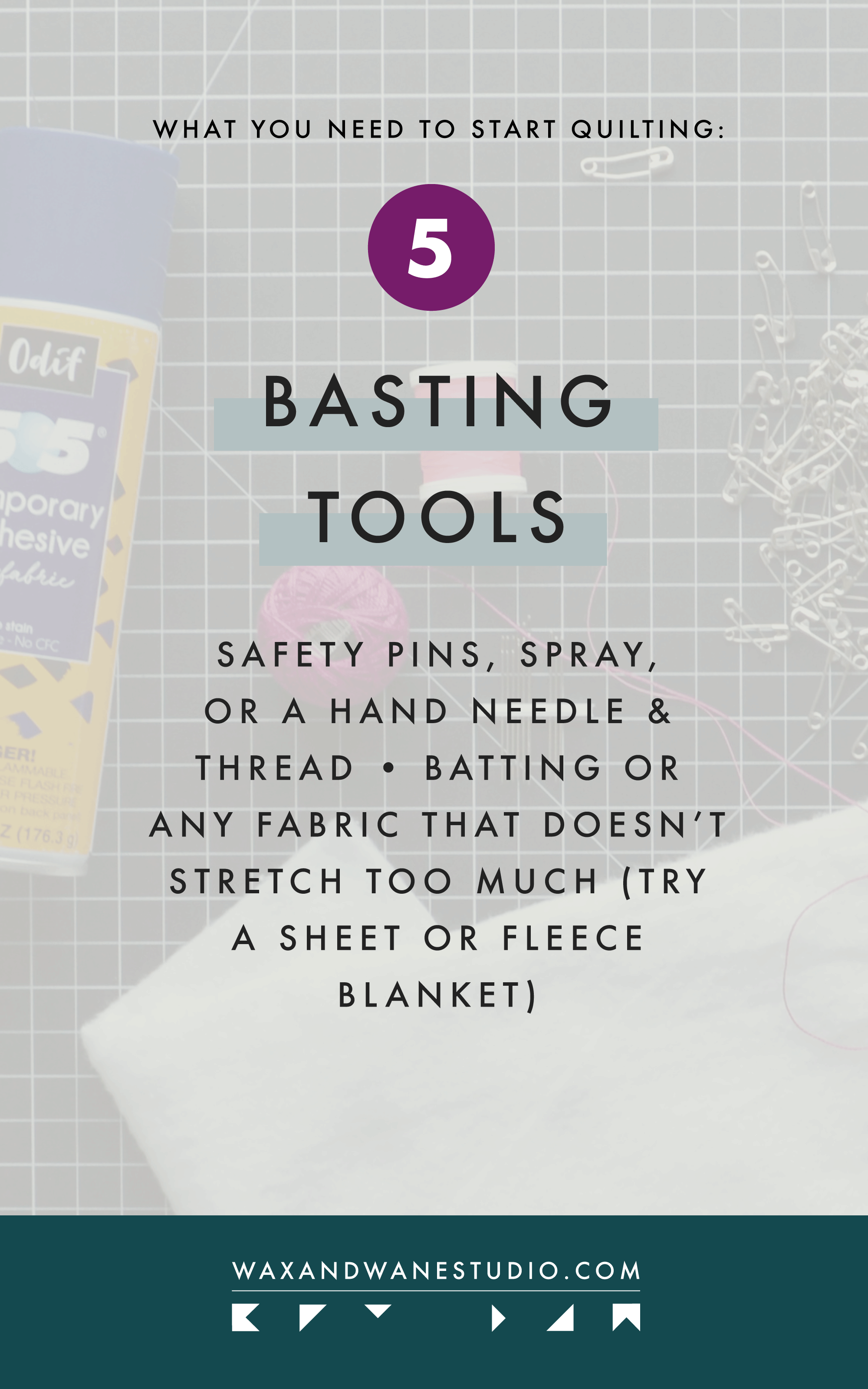 The Quilting tools and materials you need to get started - SewGuide