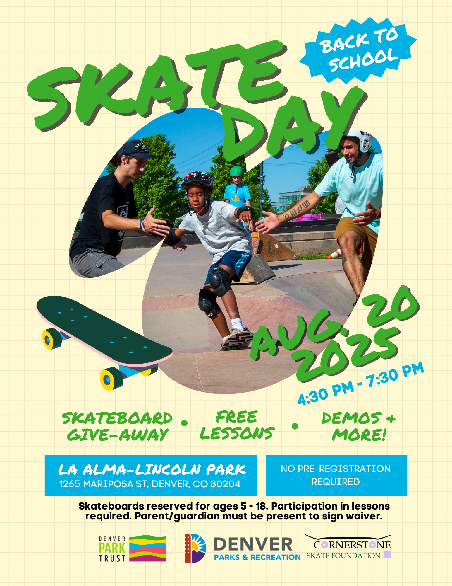 Skate Day (Skateboard Giveaway)