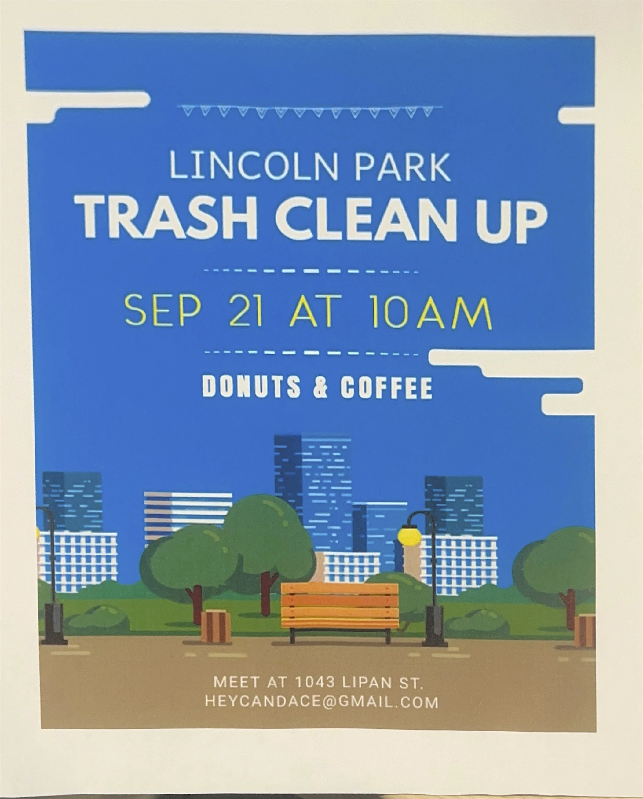 Lincoln Park Trash Clean Up