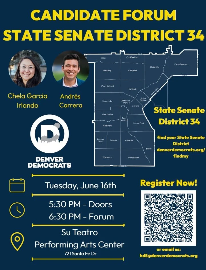 Candidate Forum: State Senate District 34