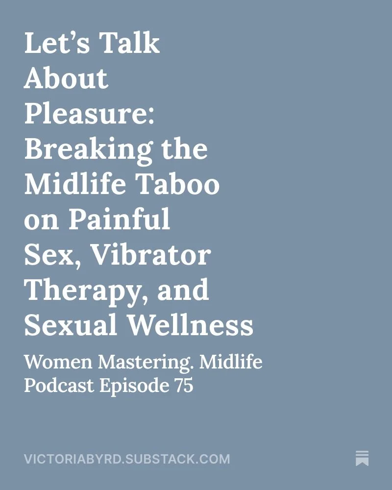 For too long, women have been told that sexual discomfort is just part of aging.
Painful sex? &ldquo;Normal.&rdquo;
Low libido? &ldquo;That&rsquo;s just menopause.&rdquo;
Pleasure? &ldquo;Not important.&rdquo;

It&rsquo;s time to change that.
This we