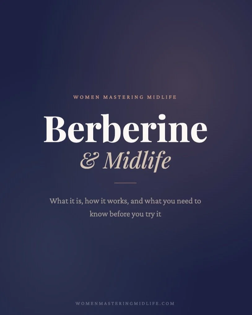 If you have been paying attention to the GLP-1 conversation, you have probably started seeing berberine mentioned. Sometimes as an alternative, sometimes as a complement, and sometimes as "the natural Ozempic." 
I want to provide some infor