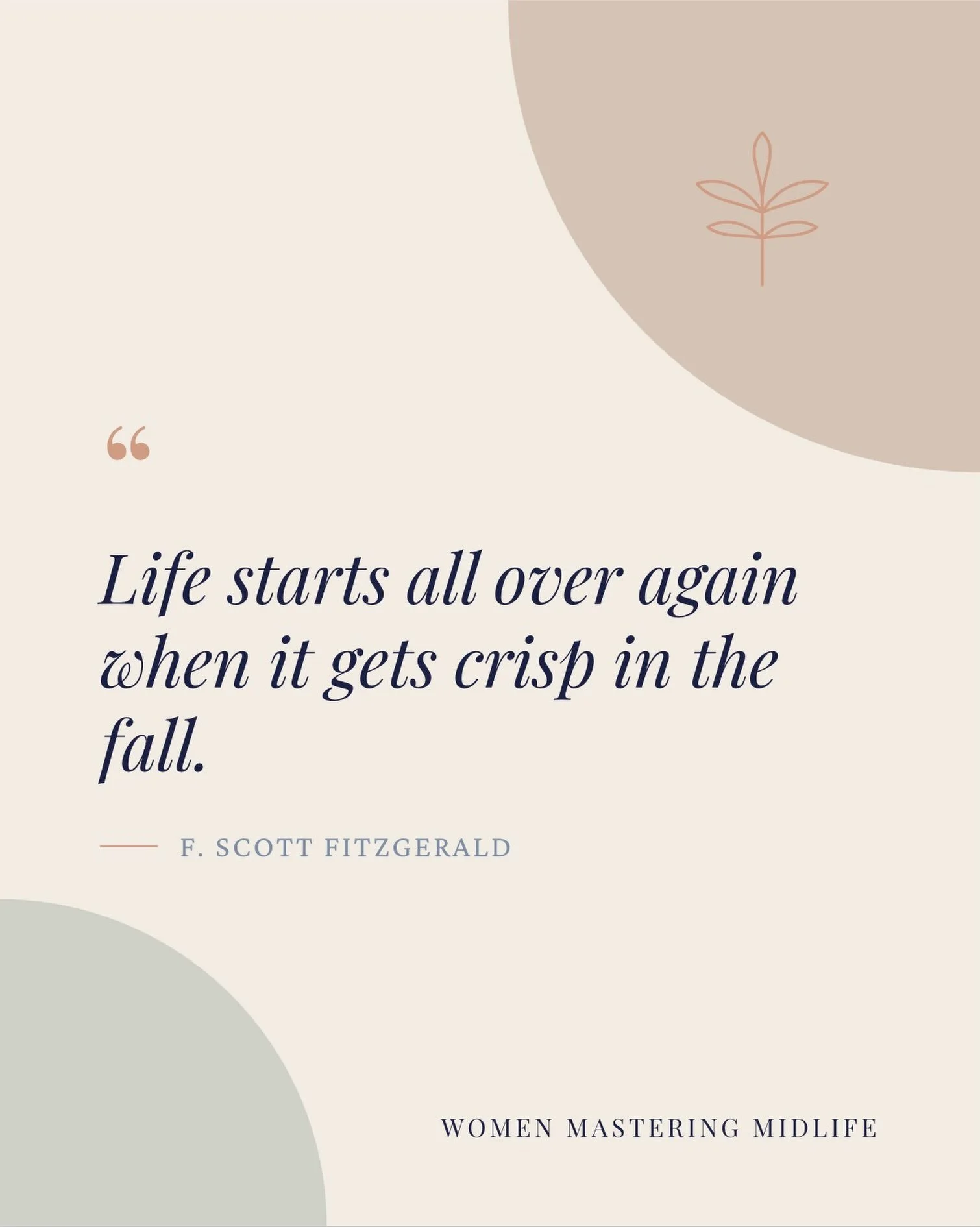 There&rsquo;s a particular morning every October when I reach for a sweater before I&rsquo;ve even looked outside, and the air through the back door smells like wet leaves and someone&rsquo;s woodstove down the street. Fitzgerald wrote that life star