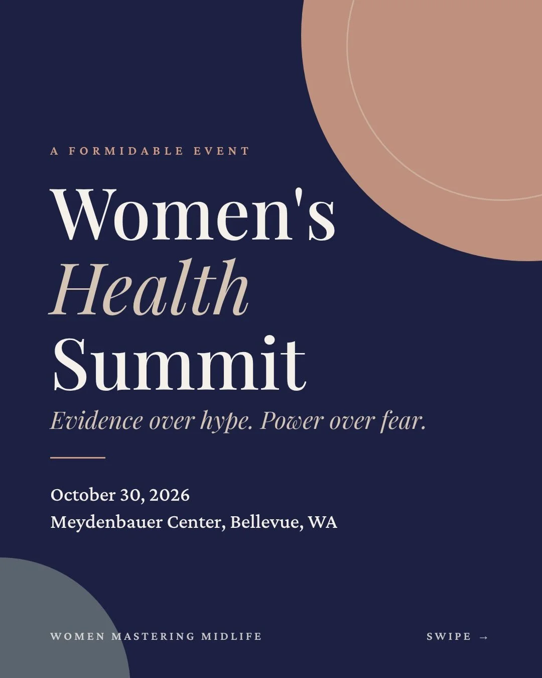 I&rsquo;ve been trying to remember the last time I heard a conversation about women&rsquo;s health that didn&rsquo;t come with a supplement code or a quick fix attached, and it&rsquo;s been a while.

That&rsquo;s a big part of why the Formidable Wome