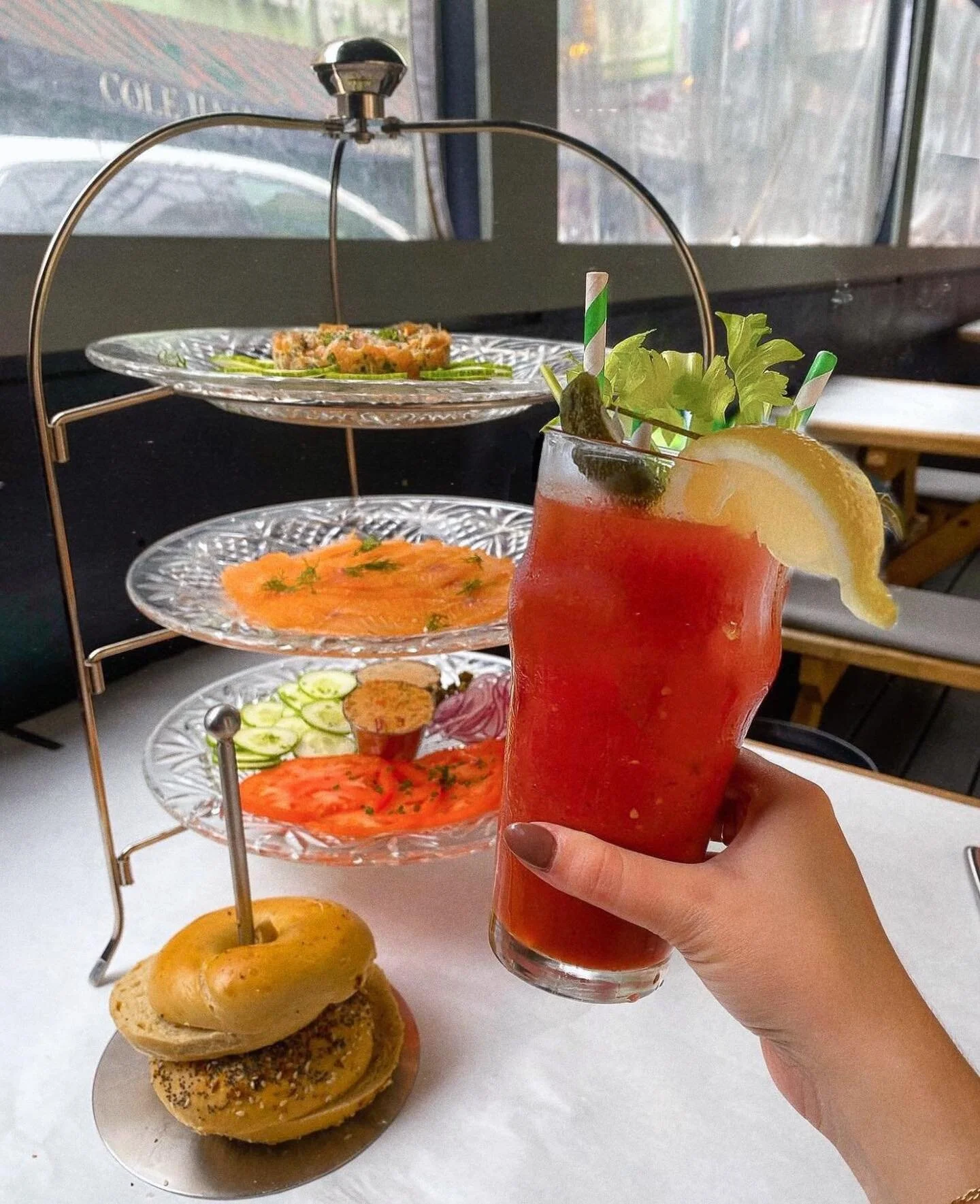 Bloody Mary 🤝 Brunch

We can&rsquo;t think of a better combo ✨

Celebrate the long weekend the best way you know how.. brunch 🥯 use the link in our bio to save your seat 
📸: @phill_my_glass 

#schulsoncollective #samuels #samuelsphilly #alldaydini