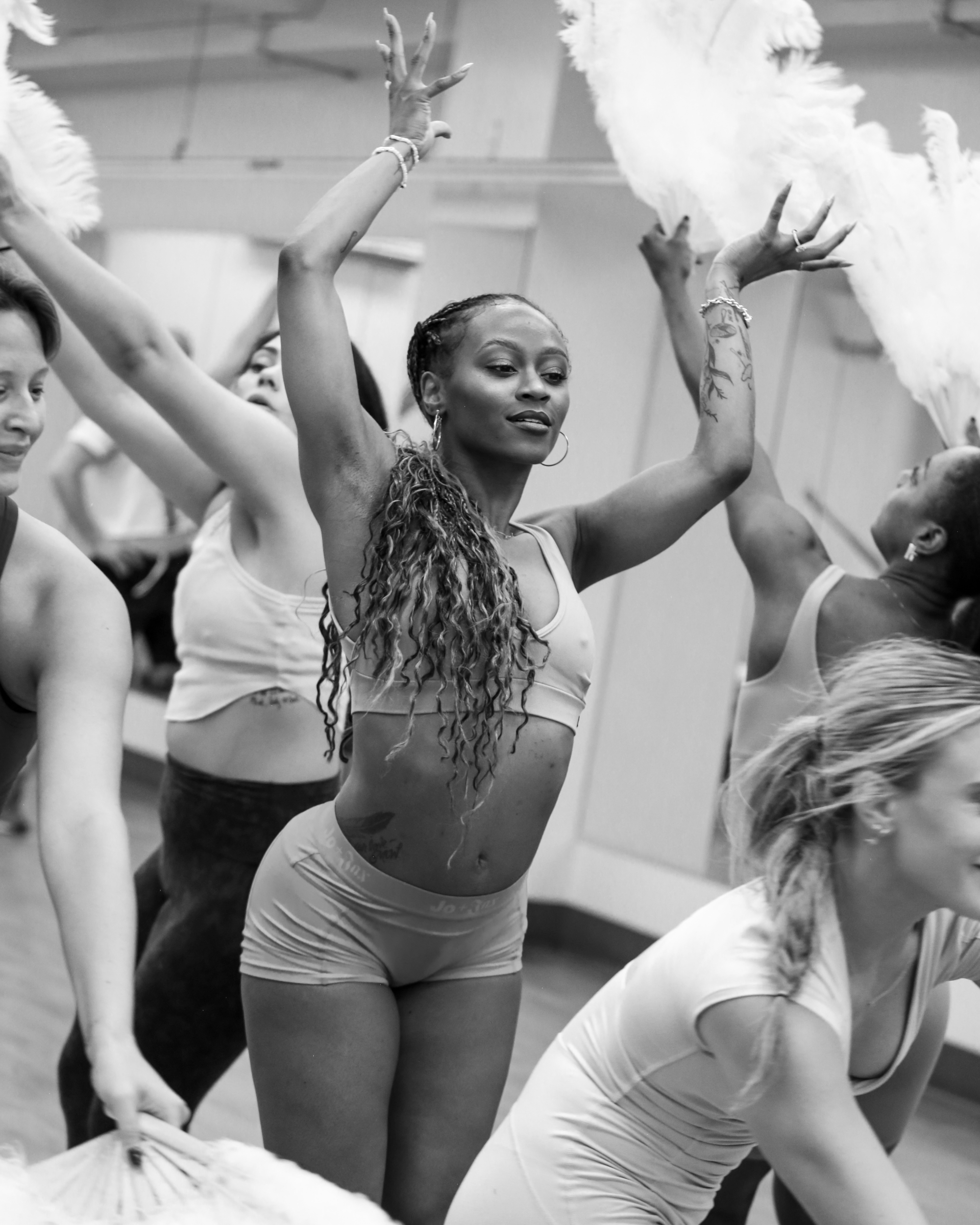 Broadway Bares | Sarah Meahl Rehearsal