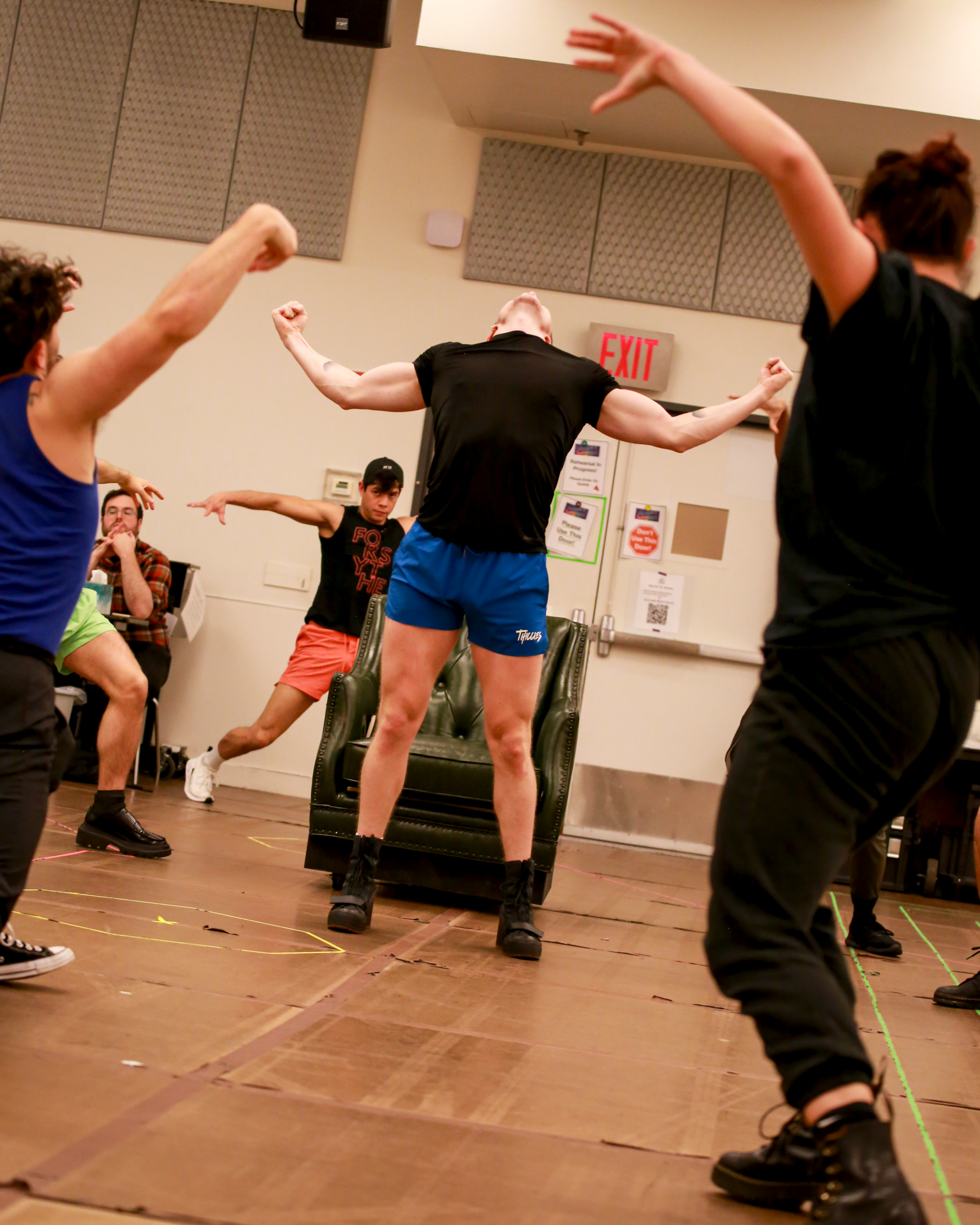 Broadway Bares | Sarah Meahl Rehearsal