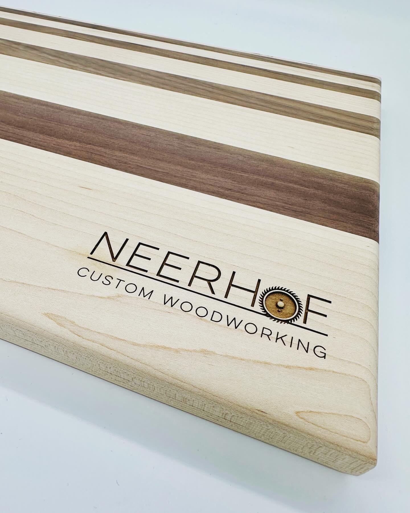 Beautiful cutting boards made by Neerhof Custom Woodworking