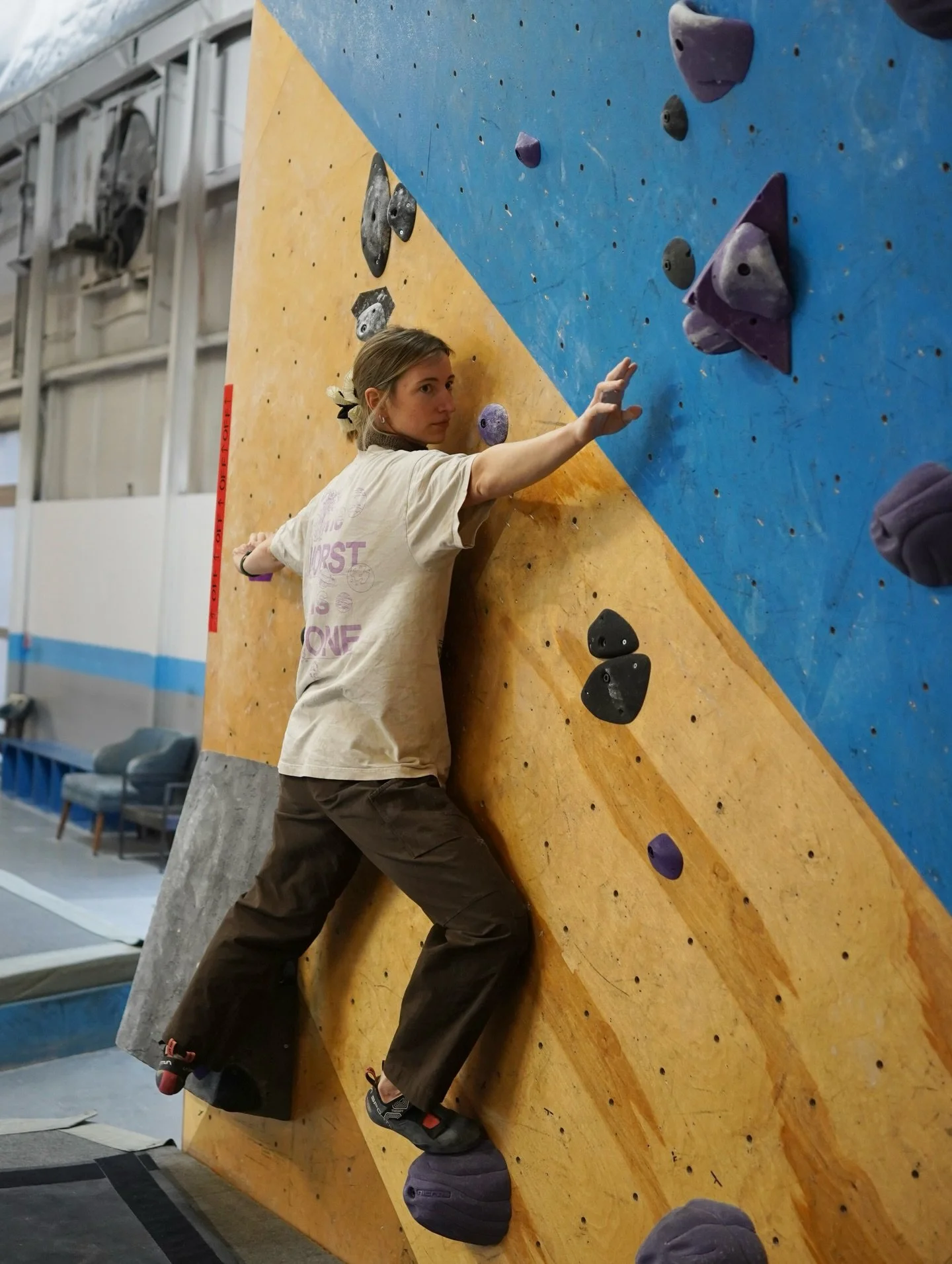 North Wall ✅

Some reallllyyy fun ones today y&rsquo;all! A Crimper&rsquo;s Delight 👌🏼

🎁 Holiday Sale is ONNNNNN☃️
Take advantage of 👇🏼
BOGO Day Passes
BOGO Climbing 101
$0 initiation fee &amp; $50 first month for Individual EFT memberships
AND