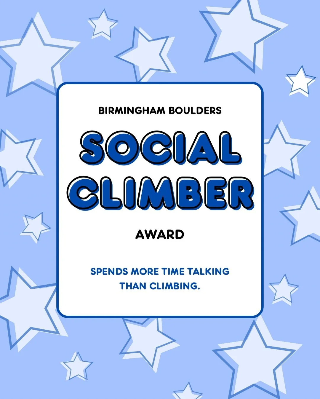 Your end of year climber awards are here 🥳🏆

Which one are you? Tag yourself or your climbing buddy👀🤝🏼
