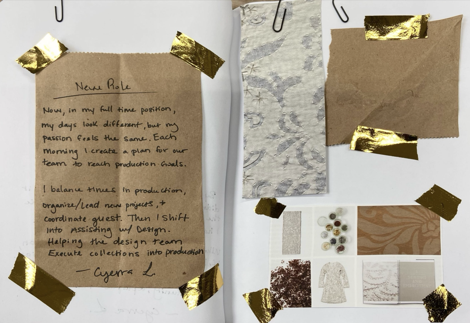 Cyerra Latham: A Journal of Craft, Growth, and Opportunity