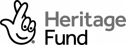 Heritage logo with a stylized smiling face and the word 'Heritage'