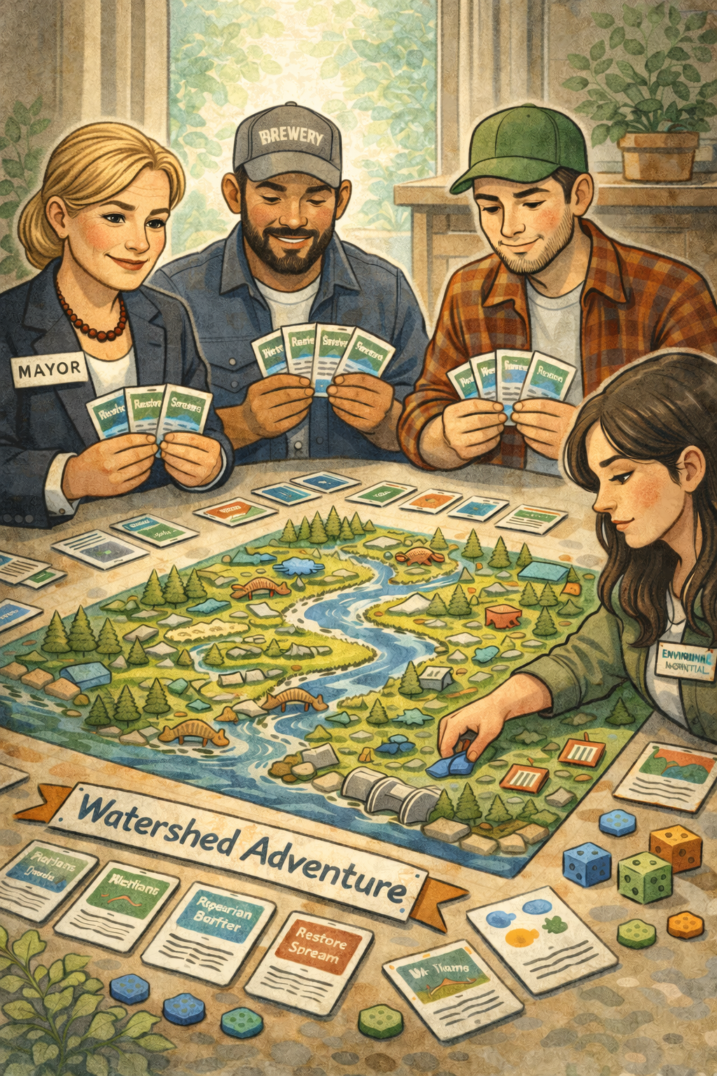 WATERSHED: Gathering &amp; Game Night