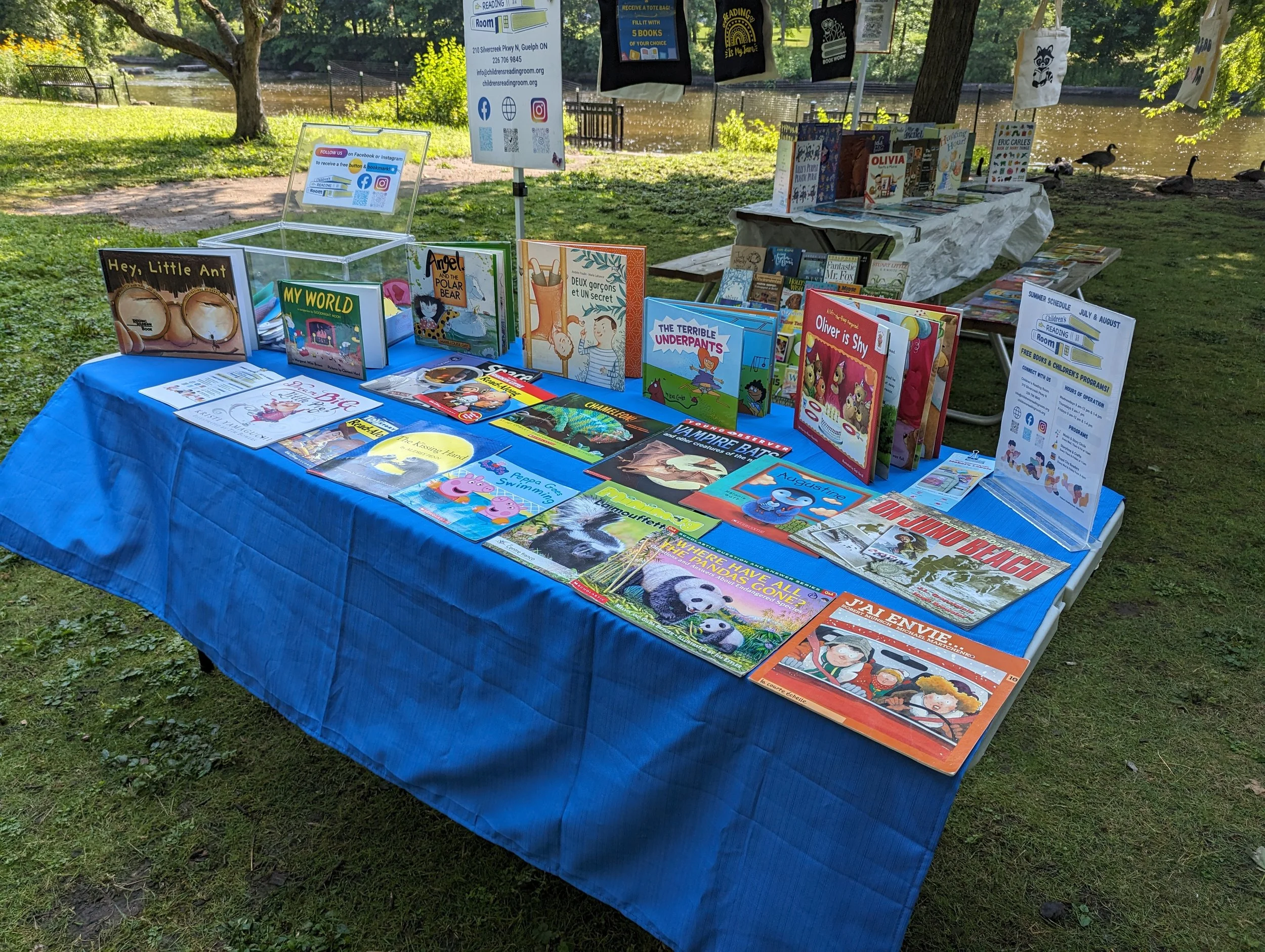 Tea 'n' Tales at Riverside Park Ribfest