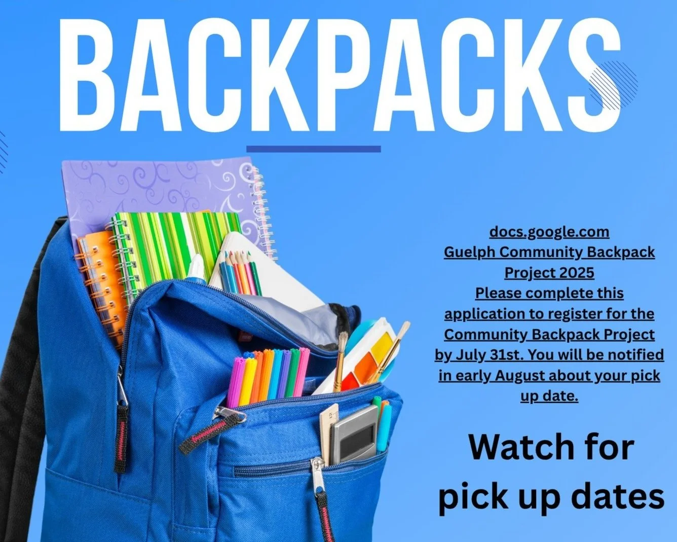 Onward Willow Backpack Event