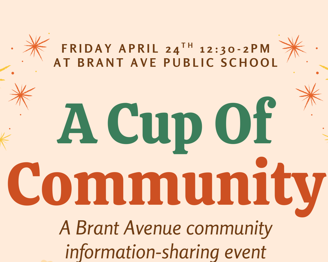A Cup of Community Event