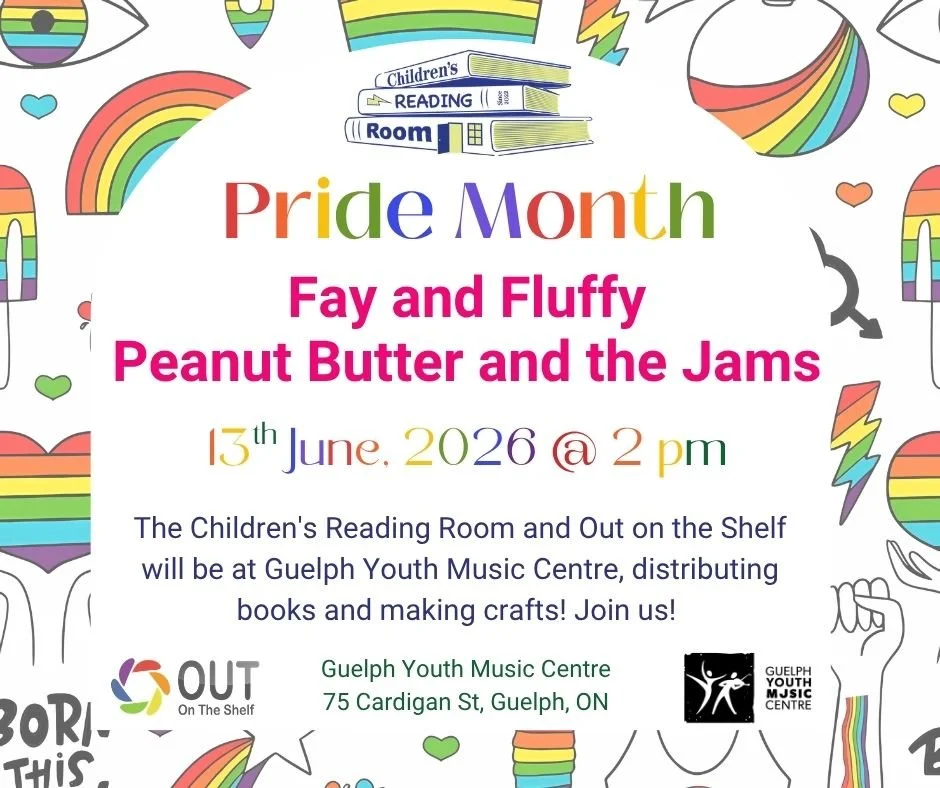 We can't wait to go to this event this Saturday!
Please join us.
@gymc_guelph 
@ootslibrary