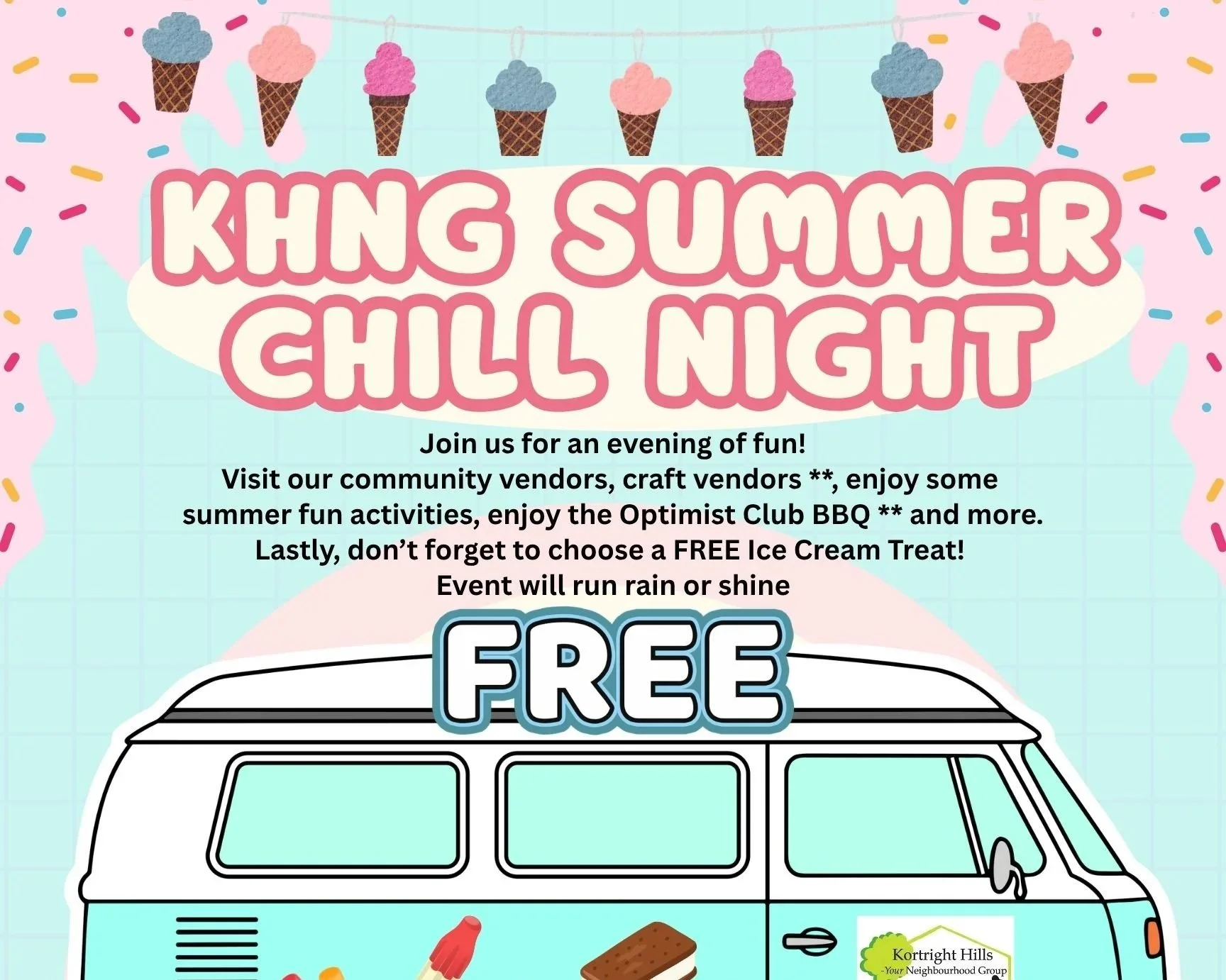 Kortright Hills Neighbourhood Group - Summer Chill Night