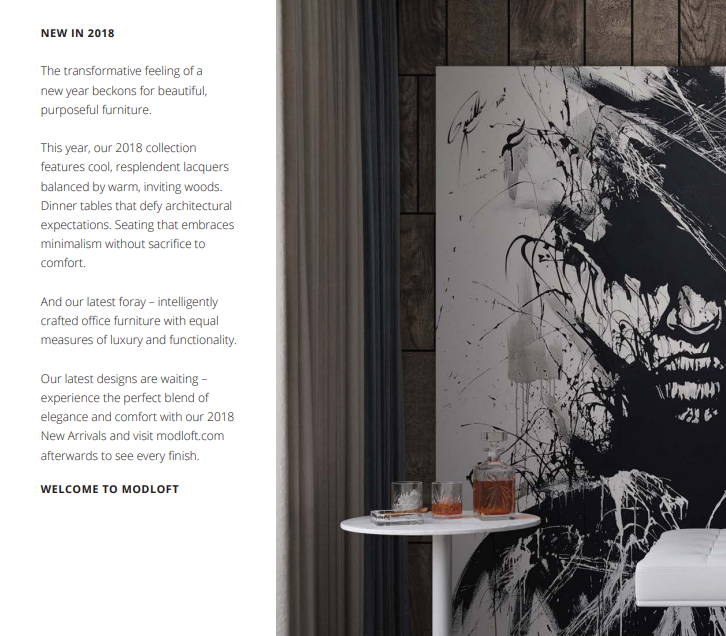 We reimagined the look and feel of our print catalog to speak more directly to our audience.