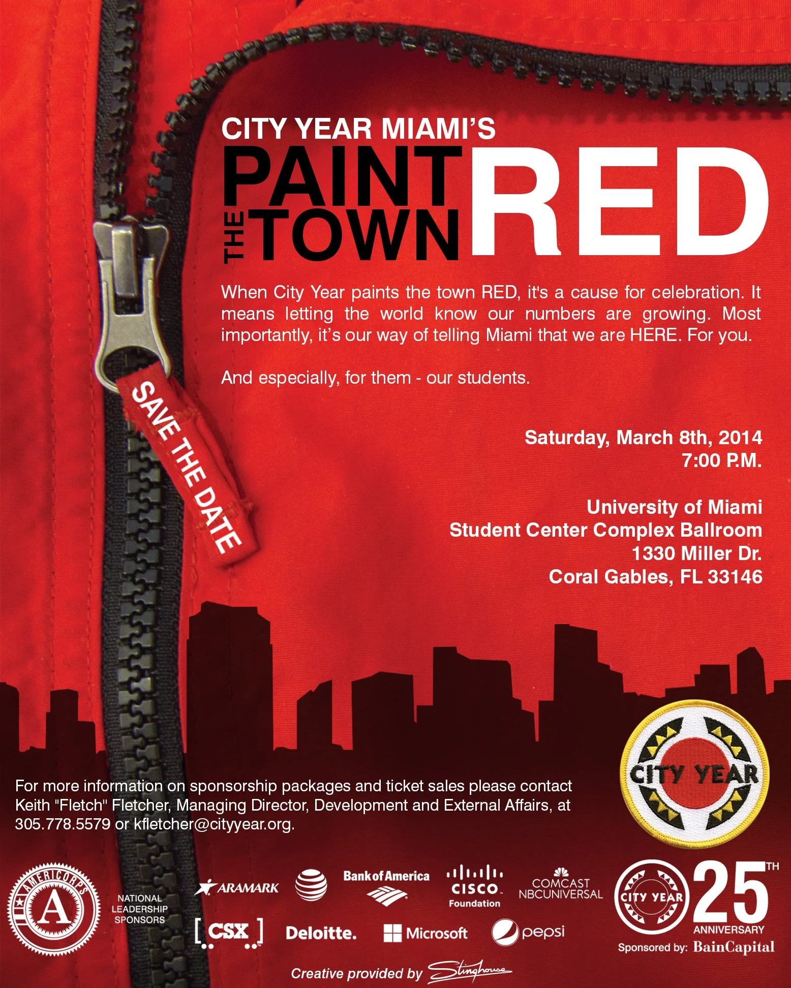 City Year was one of our first clients, so we handled all their experiential events and collateral.