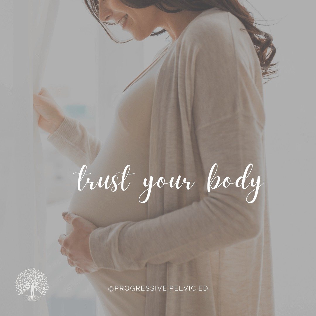 Just because your body knows what to do doesn&rsquo;t mean you can&rsquo;t help it as well.

Trust that your body knows how to grow and birth your baby. Learn how to listen, understand, and respond to its signals during your pregnancy.

Give your bod