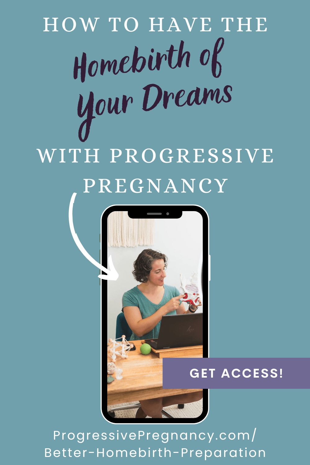 Preview of a coaching call in Progressive Pregnancy online program to help you have the homebirth of your dreams