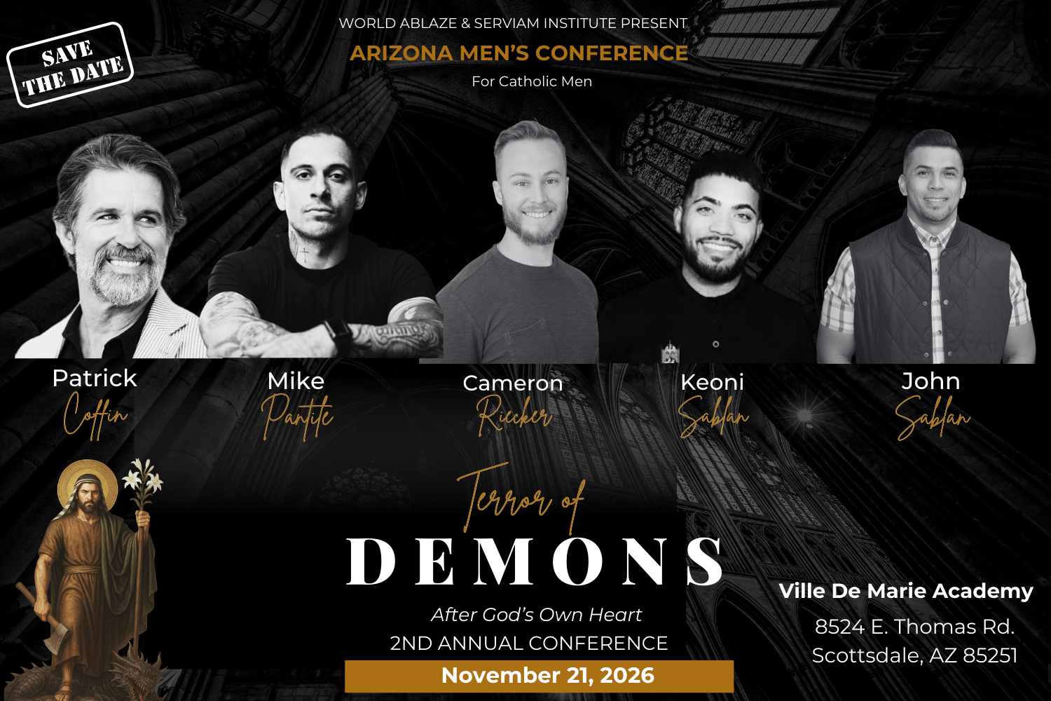 2nd Annual Arizona Men’s Conference: Terror of demons 