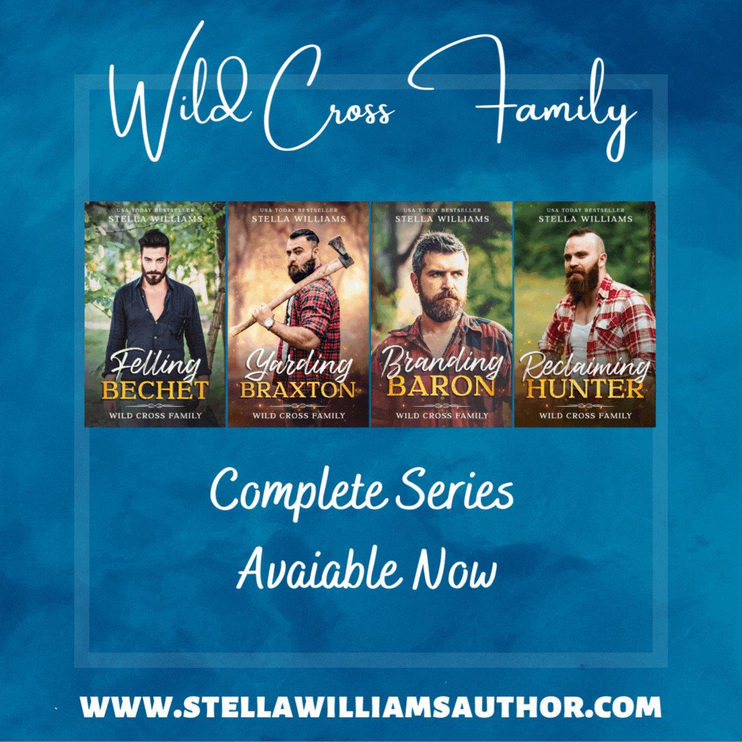 A Bearly Paranormal Romance Series.
Get to know the Wild Cross Family as they juggle, life, love, lore, and the unexpected.

Most books in this series are STANDALONE ROMANCE W/ HEA or HFN except Reclaiming Hunter.

Felling Bechet- Contemporary Romanc