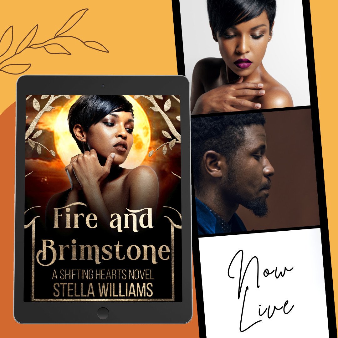Fire and Brimstone Available Now *Link in Bio
🤭Hellhound &amp; Phoenix Shifters
🖤Black Love
Sparks fly and buildings burn in this whirlwind tale of Arson, Obsession, and Fated Mates.

#paranormalromance #shifterromance #blackromance #shiftinghearts