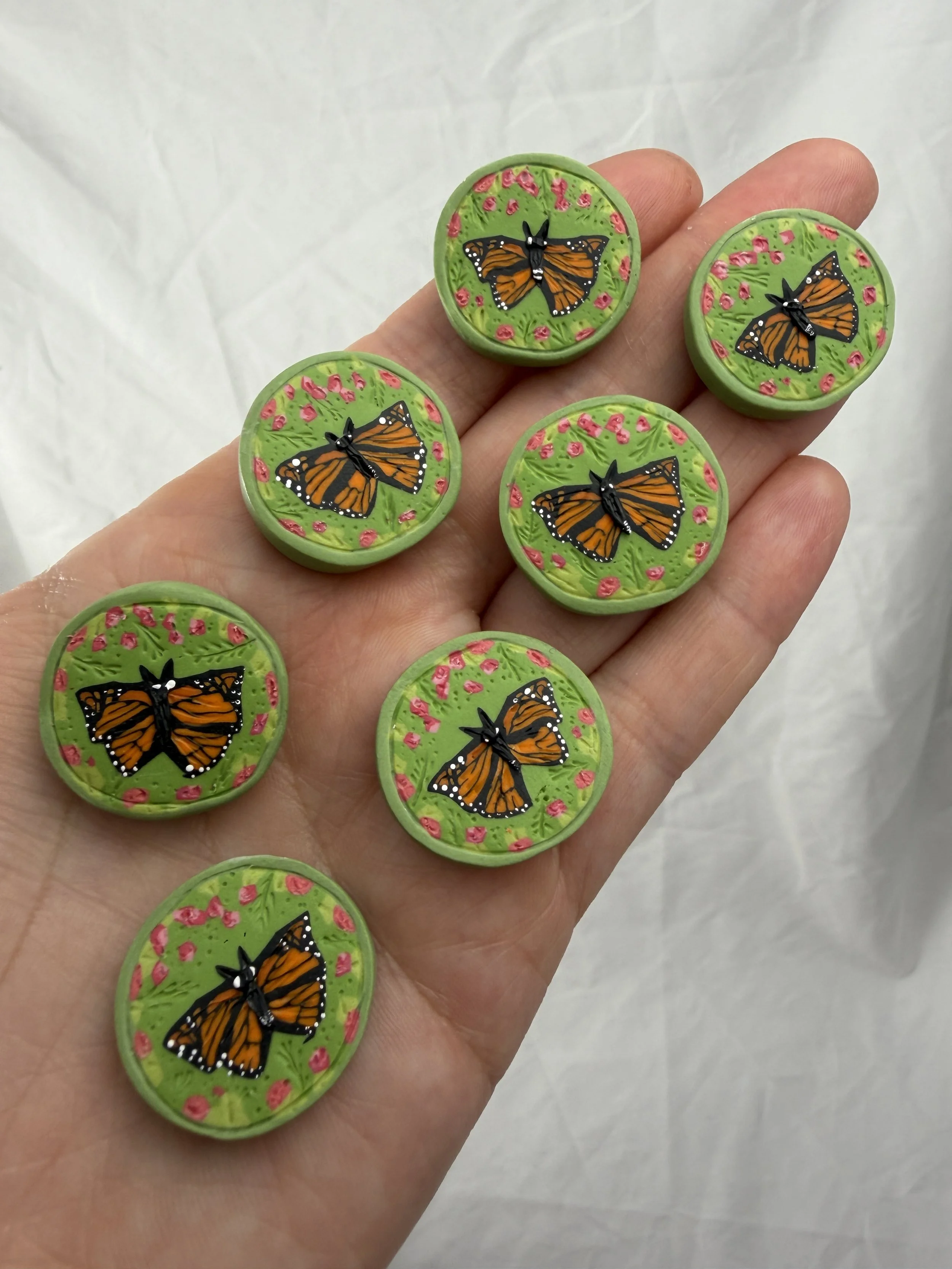 Circular Monarch Magnet