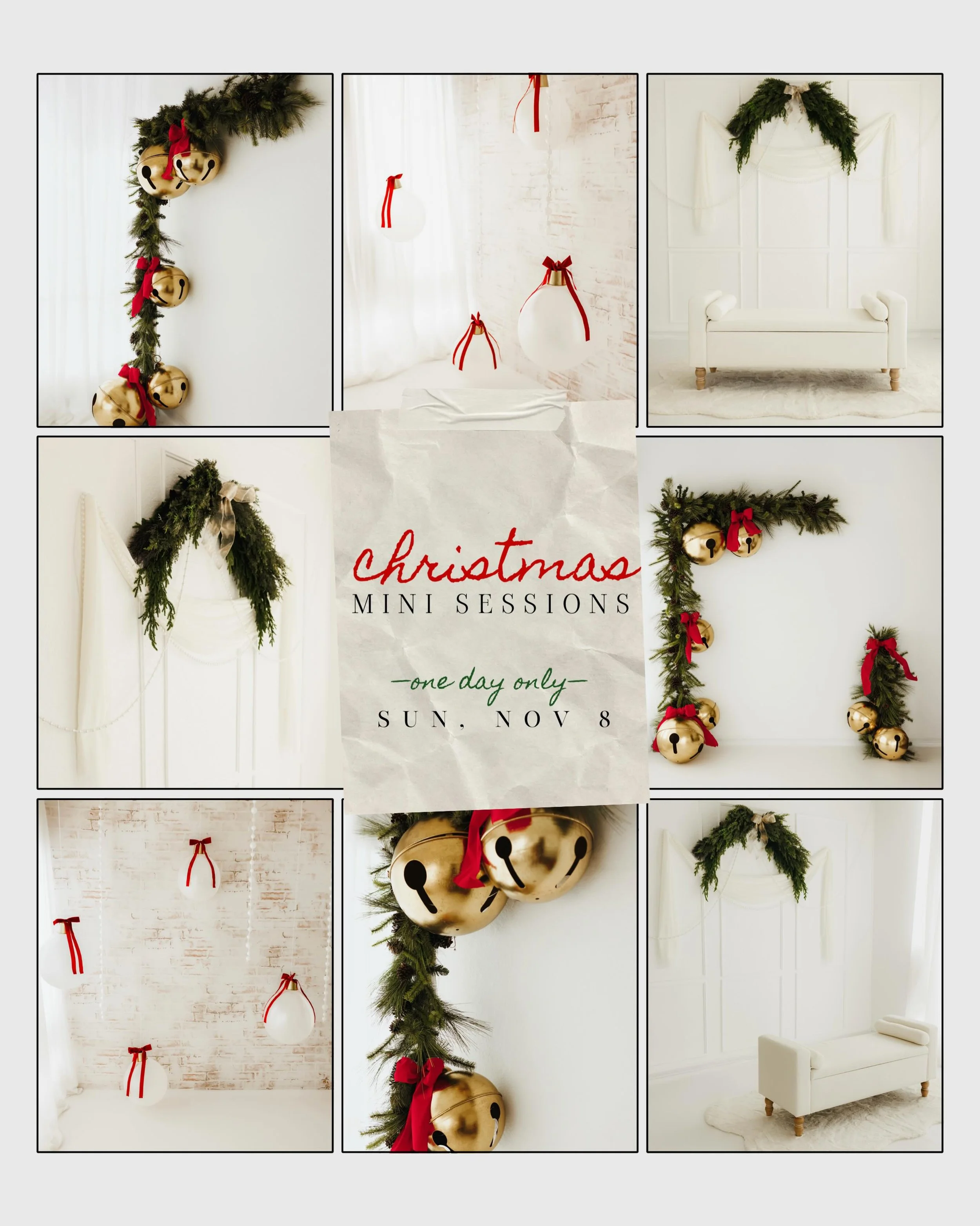 Looks like a few new clients had trouble getting signed up for my newsletter and missed out last night! In case you missed it, I have added the link to book in my profile 🎄 I only have a couple spots left for studio minis and this will be my only &a