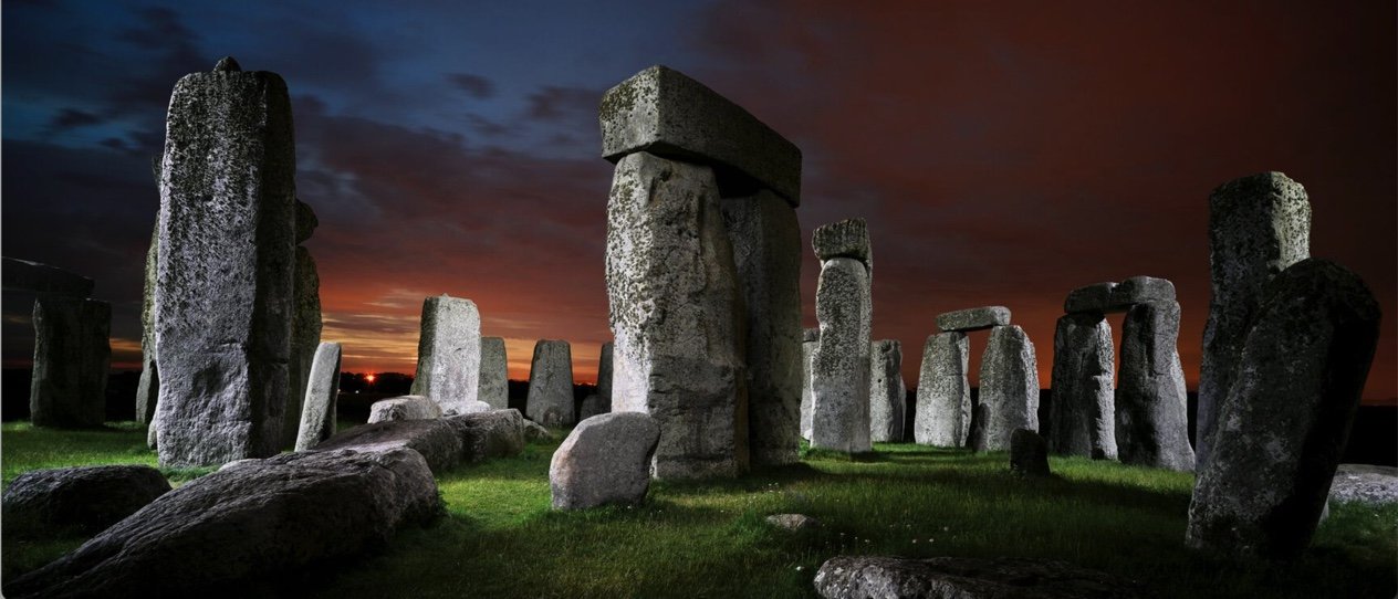Stonehenge Composit Image