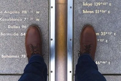 Where is true 30N by -90W?