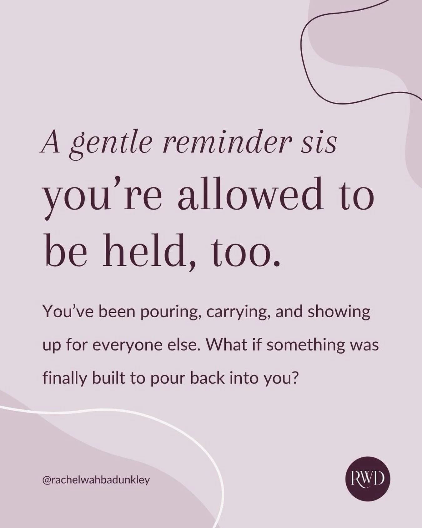 If this pulled at your heartstrings, it wasn&rsquo;t an accident. 

You&rsquo;re allowed to receive support, joy, and care. And there&rsquo;s a space being held for you whenever you&rsquo;re ready. It's called The Soft Place.

Comment &ldquo;SOFT,&rd