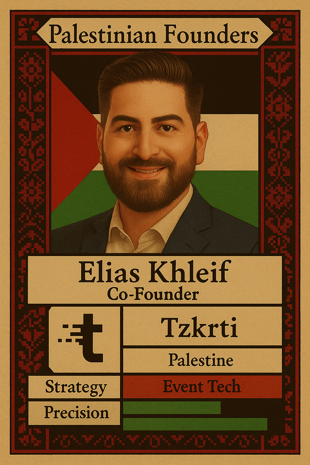 Tzkrti by Rojeh Khleif and Elias Khleif 
Tzkrti is connecting Arabic-speaking communities to their culture, one ticket at a time. The platform serves as MENA's ticketing hub for alternative music, theatre, and cultural events. By combining easy ticke